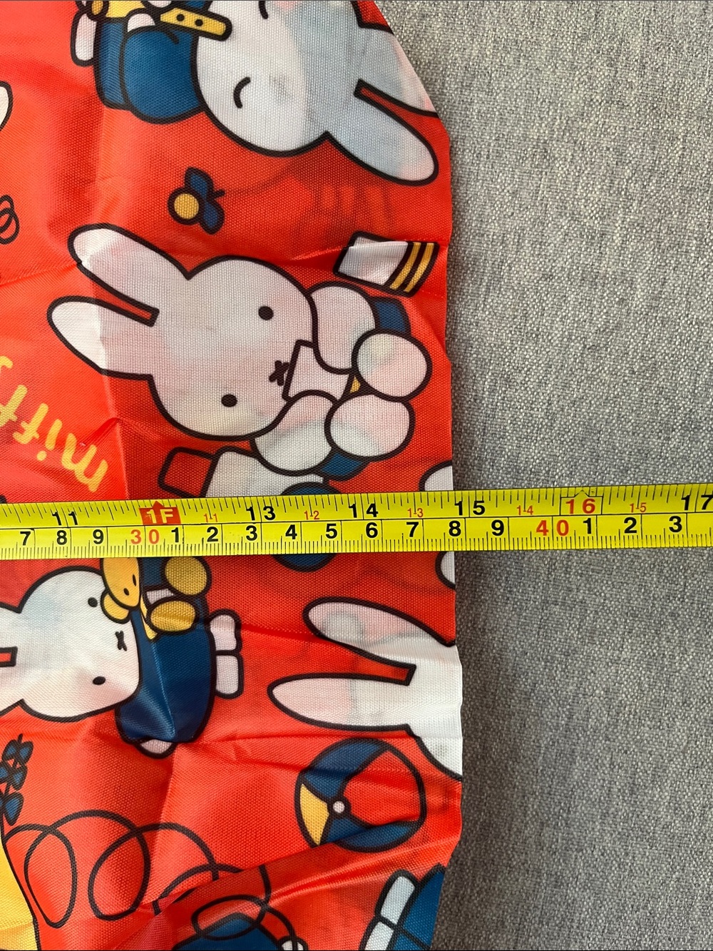 Miffy Foldable Tote Bag with Multicolor Character Print NWT - Picture 4 of 5